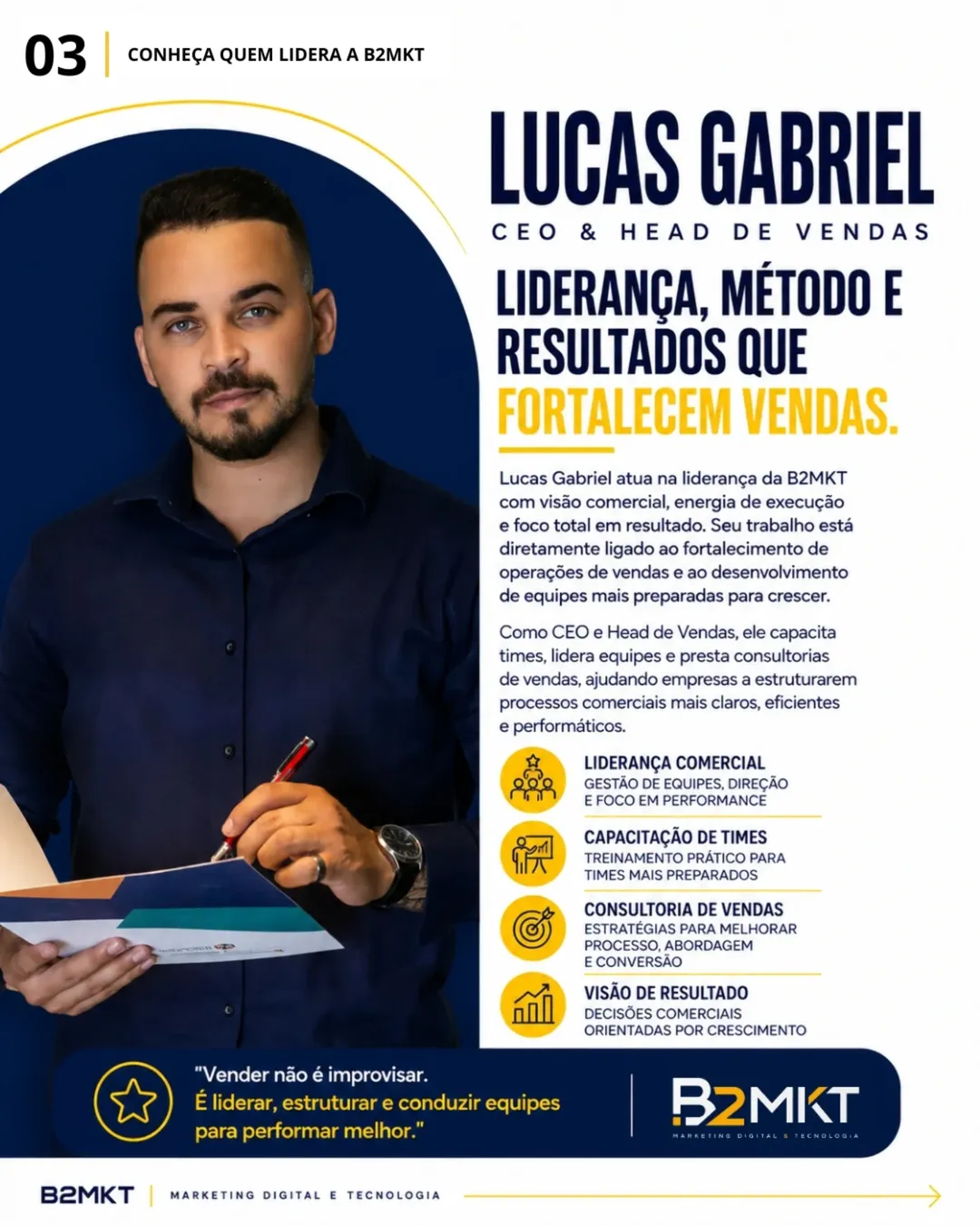Lucas Gabriel - CEO & Head de Vendas
